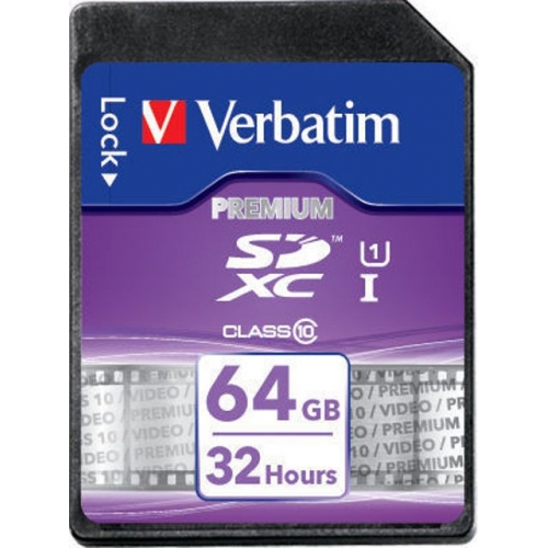 SDXC Verbatim 64GB C10 (44024)