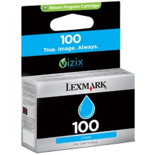 Lexmark kartuša cyan 100
