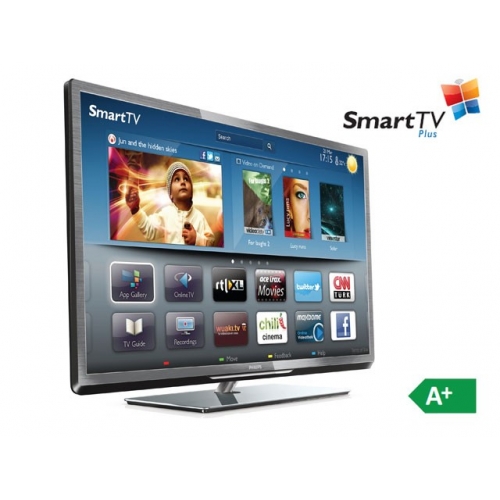 LED TV sprejemnik Philips 46PFL5007K (Smart TV Plus, Pixel Plus HD, Wi-Fi vgrajen, DVB-T/C/S2)