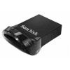 USB DISK SANDISK 16GB ULTRA FIT, 3.1/3.0, črn, micro format, strojna enkripcija