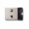 USB DISK SANDISK 64GB CRUZER FIT, 2.0, črn, micro format