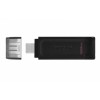 USB C DISK Kingston 128GB DT70, 3.2 Gen1, plastičen, s pokrovčkom