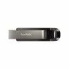 USB DISK SANDISK 256GB Extreme Go, 3.2, črn, drsni priključek, enkripcija