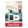 SDXC SANDISK MICRO 128GB EXTREME KAMERA/DRON, 170/80MB/s, UHS-I S, U4, C10, V30, adapter